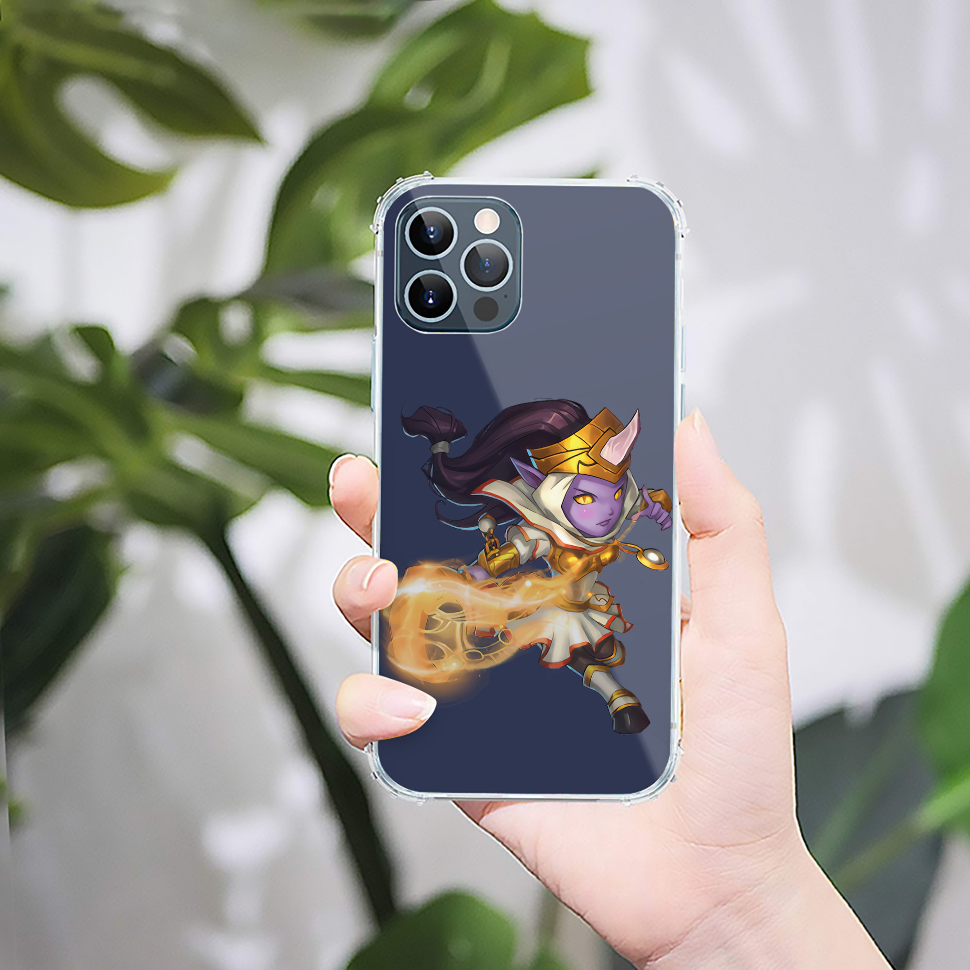 （画像用） リーグ・オブ・レジェンド League of Legends LOL 【iPhone 12シリーズ対応】透明スマホケース（クリアソフトケース）